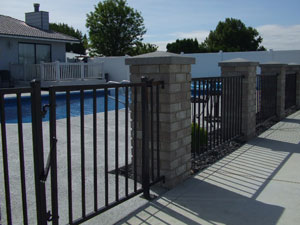 Ornamental Iron: Pool Fences