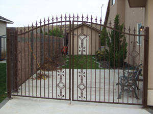 Ornamental Iron: Gates
